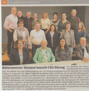 MütZe bei der CSU