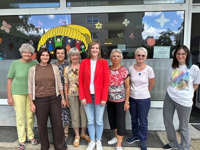 Besuch von Carmen Wegge, SPD Bundestagsabgeordnete