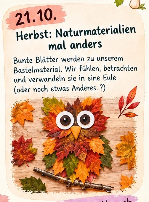 Basteln am Mittwoch